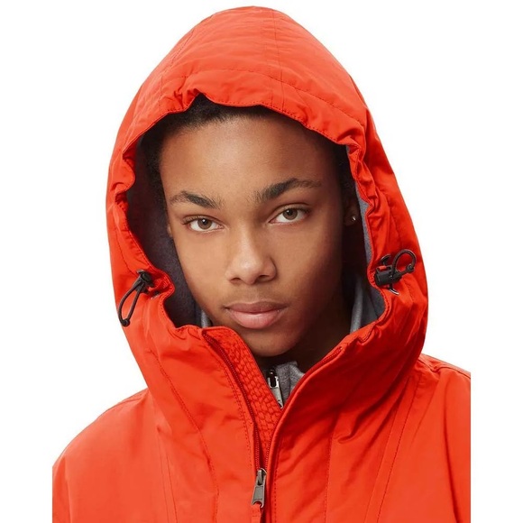 Napapijri Insulated Orange Anorak Jacket - Picture 10 of 11